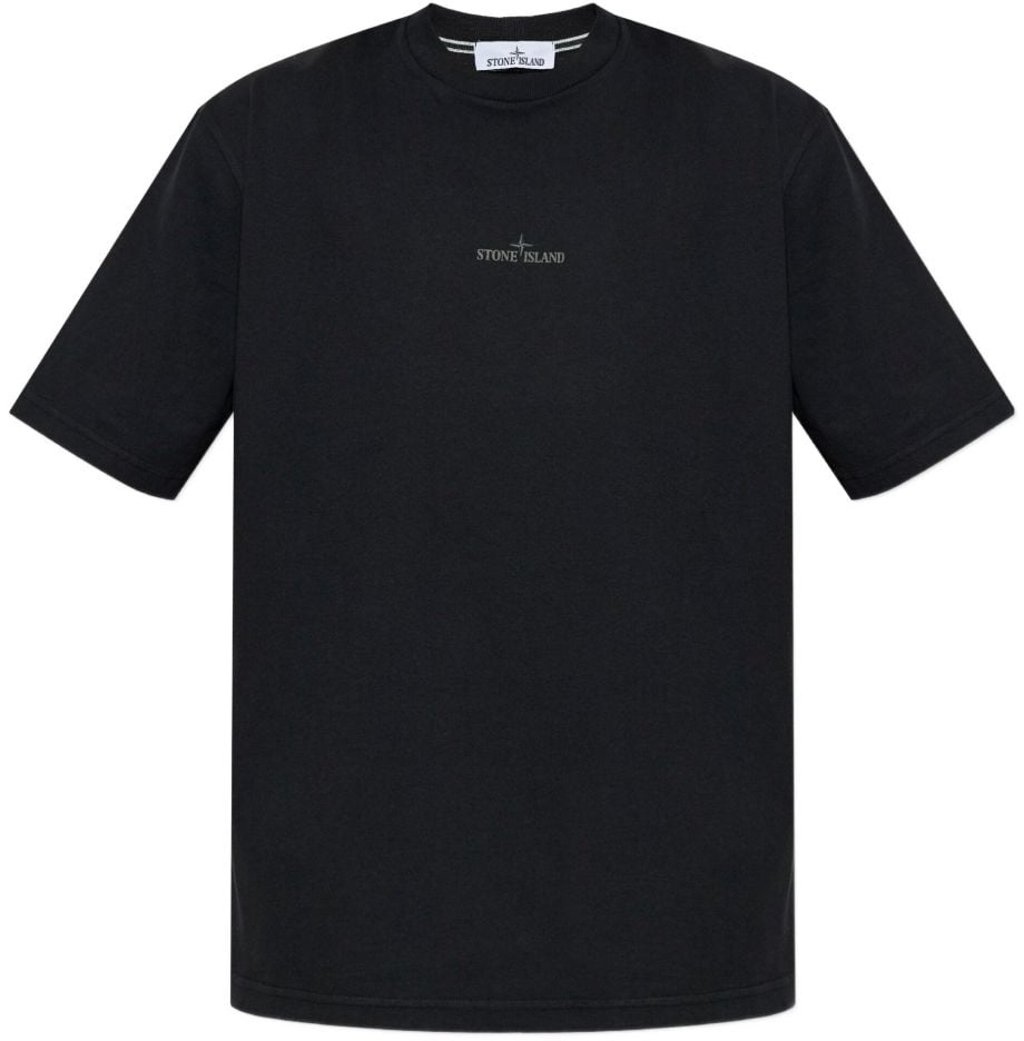 Stone Island T-Shirts And Polos Black Zwart