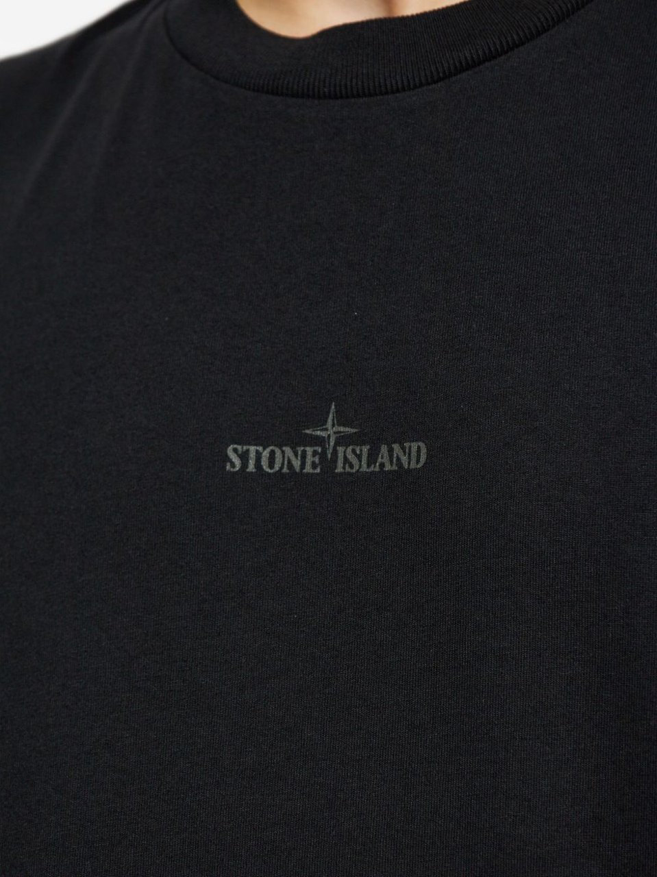 Stone Island T-Shirts And Polos Black Zwart