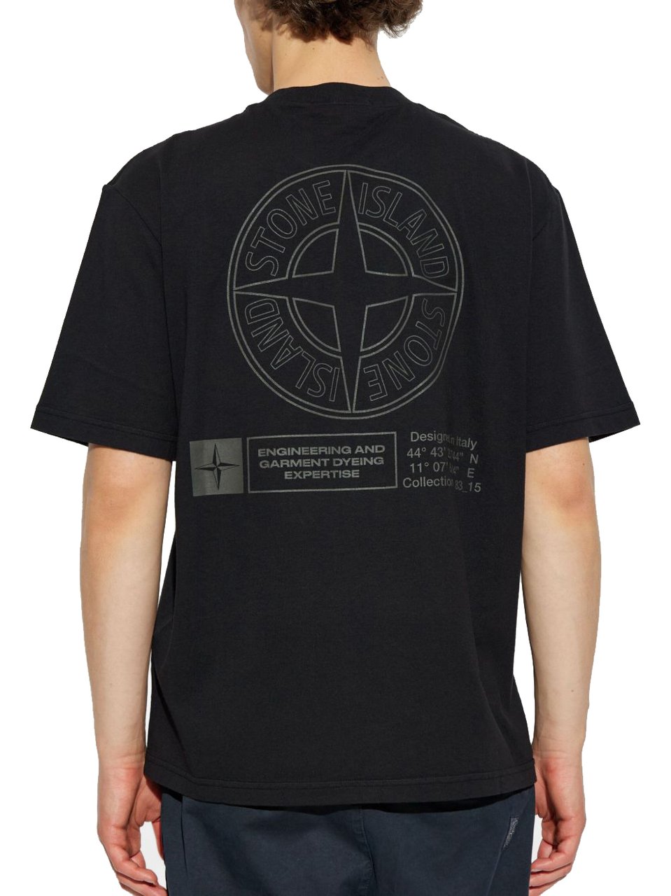 Stone Island T-Shirts And Polos Black Zwart