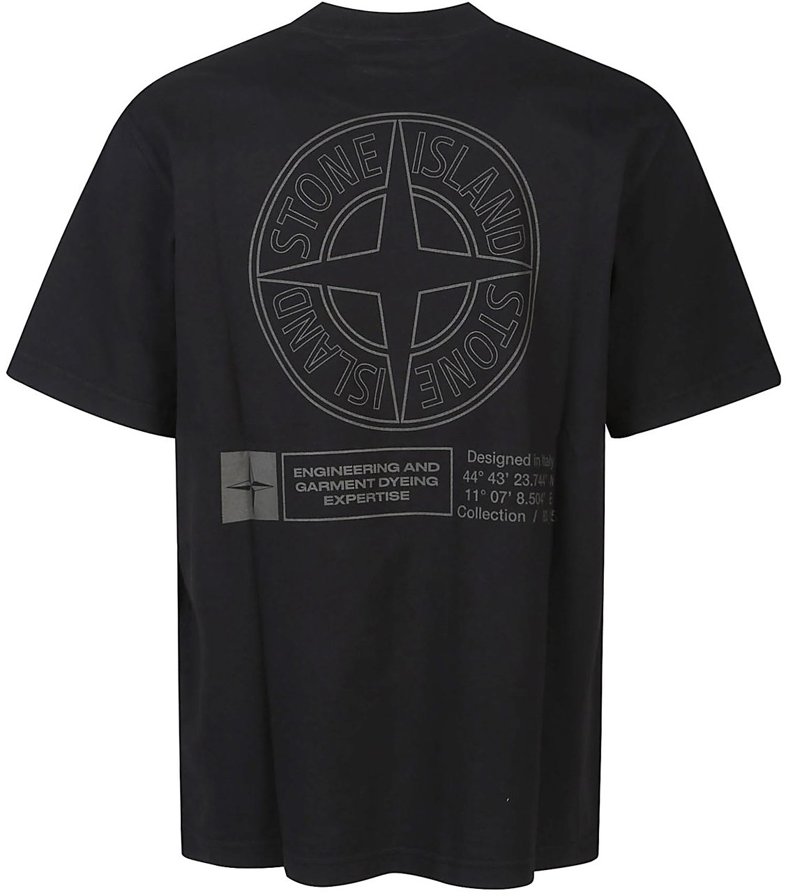 Stone Island T-shirt Black Zwart