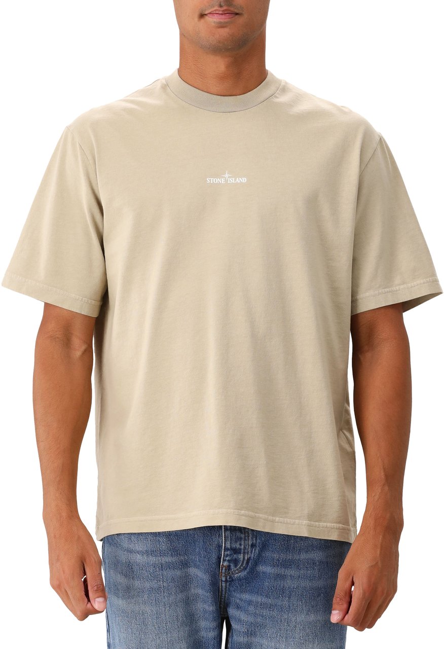 Stone Island Stone Island T-shirt Beige Expertise Beige