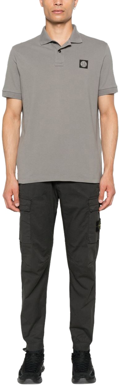 Stone Island T-Shirts And Polos Grey Grijs