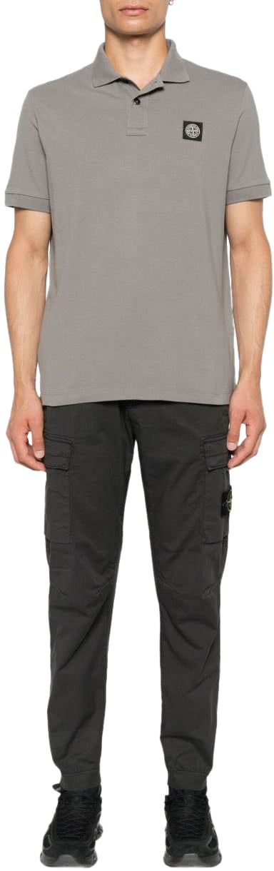 Stone Island T-Shirts And Polos Grey Grijs