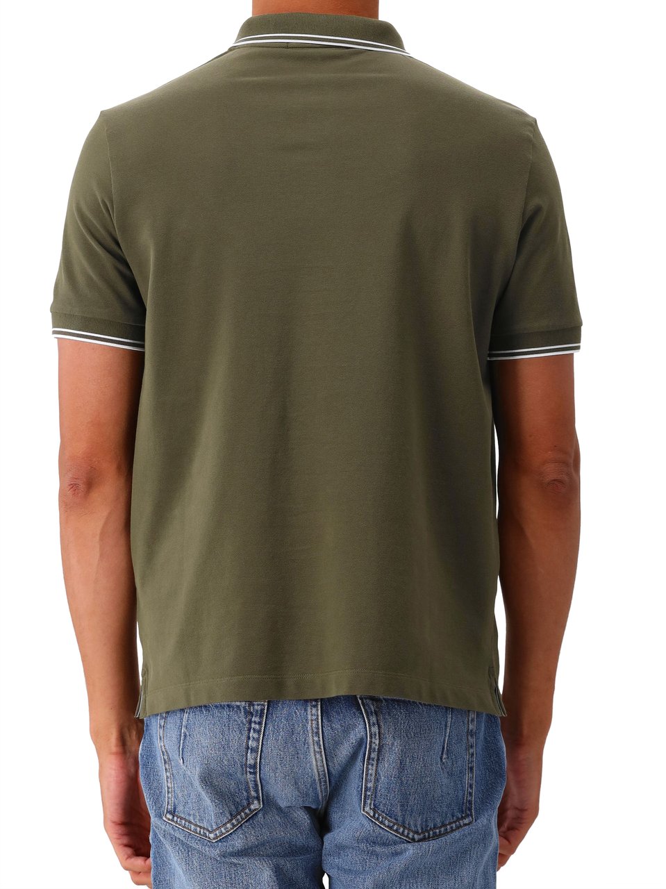 Stone Island Stone Island Polo Contrast Groen Groen