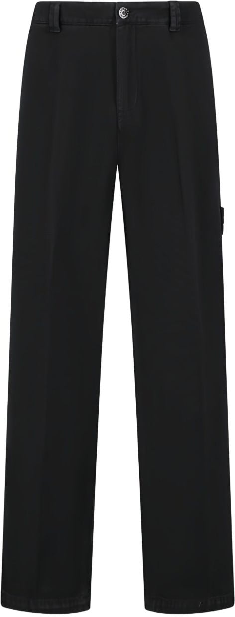 Stone Island Trousers Black Zwart