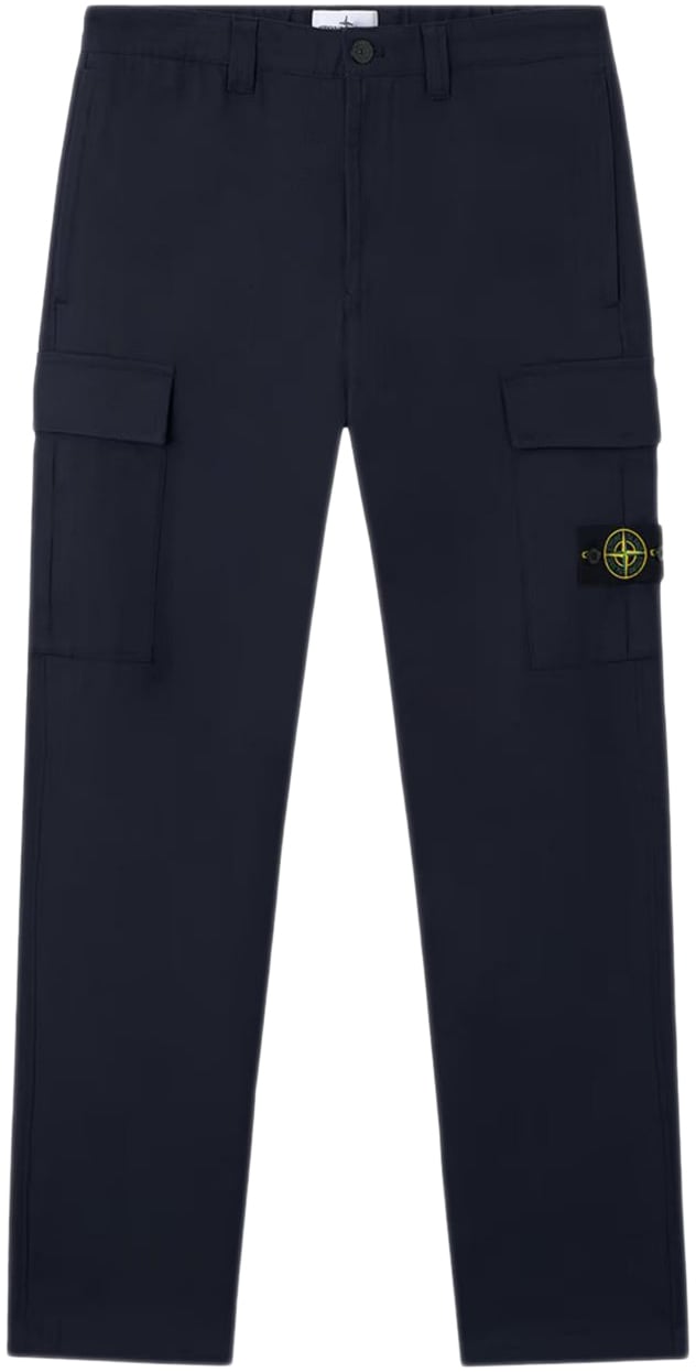 Stone Island Trousers Blue Blauw