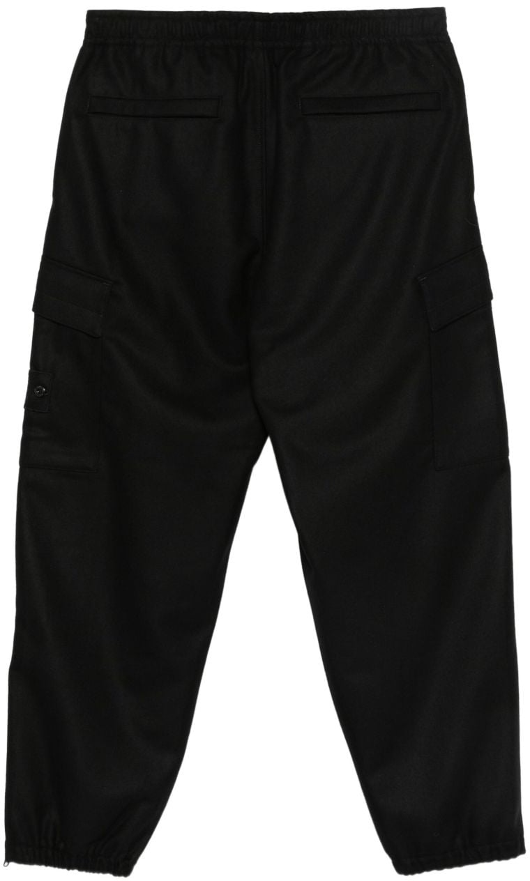 Stone Island Trousers Black Zwart