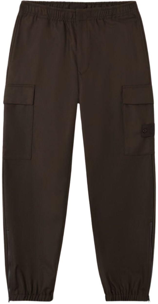 Stone Island Trousers Brown Bruin
