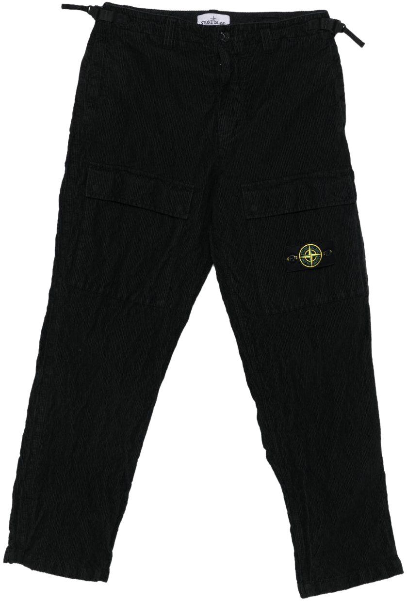 Stone Island Trousers Black Zwart
