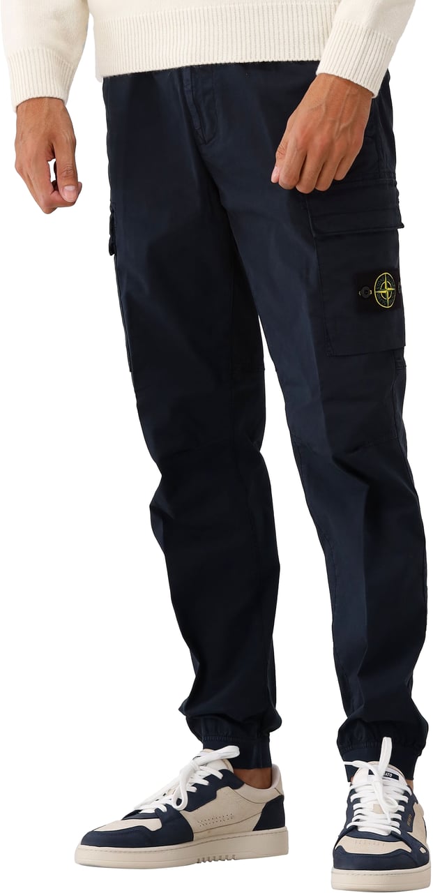 Stone Island Stone Island Cargobroek Donkerblauw Blauw