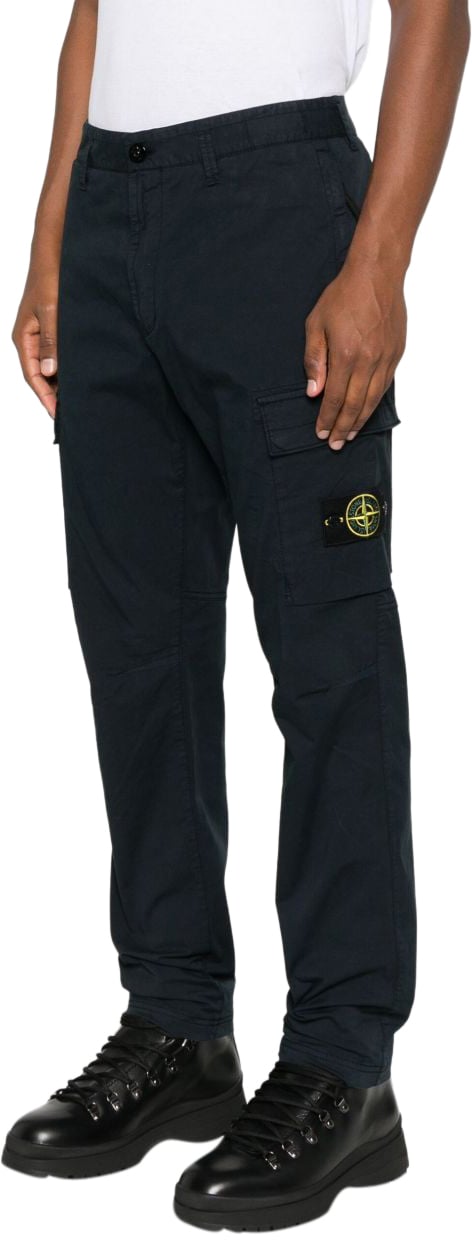 Stone Island Trousers Blue Blauw