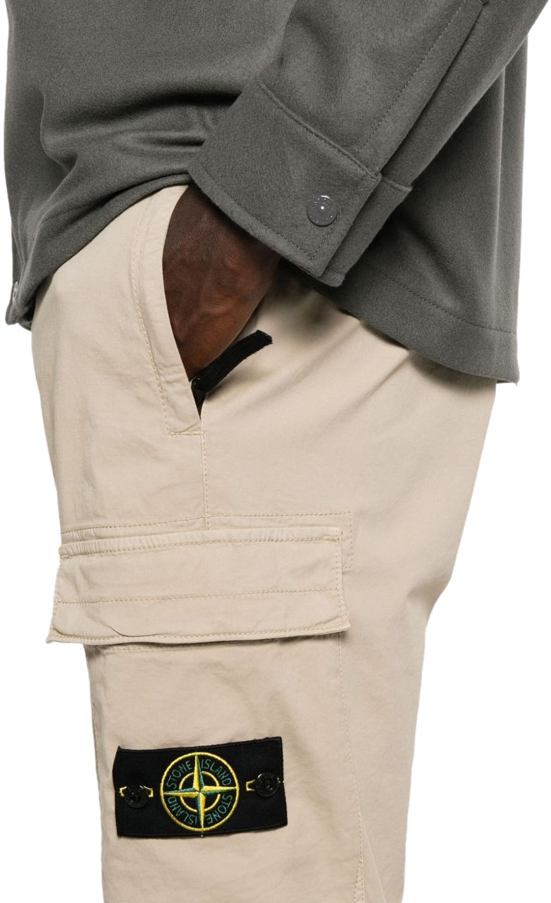 Stone Island Trousers Beige Beige