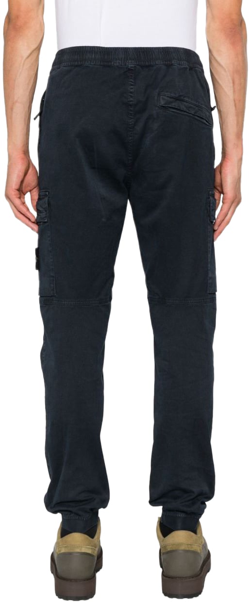 Stone Island Trousers Blue Blauw