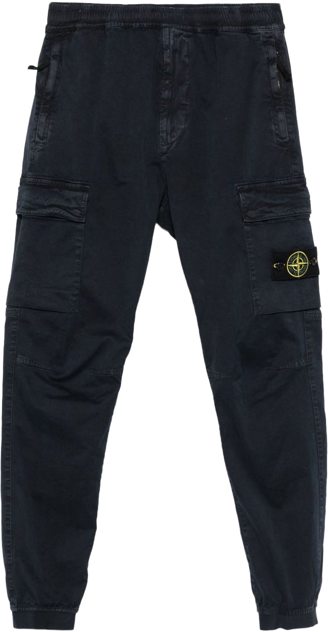 Stone Island Trousers Blue Blauw