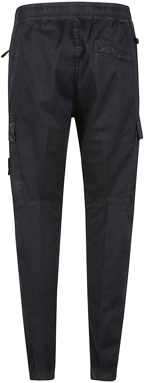 Stone Island Regular Tapered Pant Black Zwart