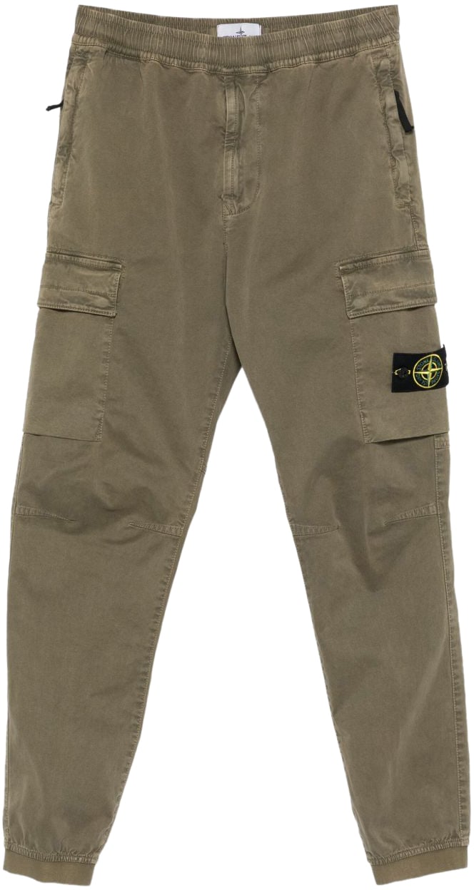 Stone Island Trousers Green Groen
