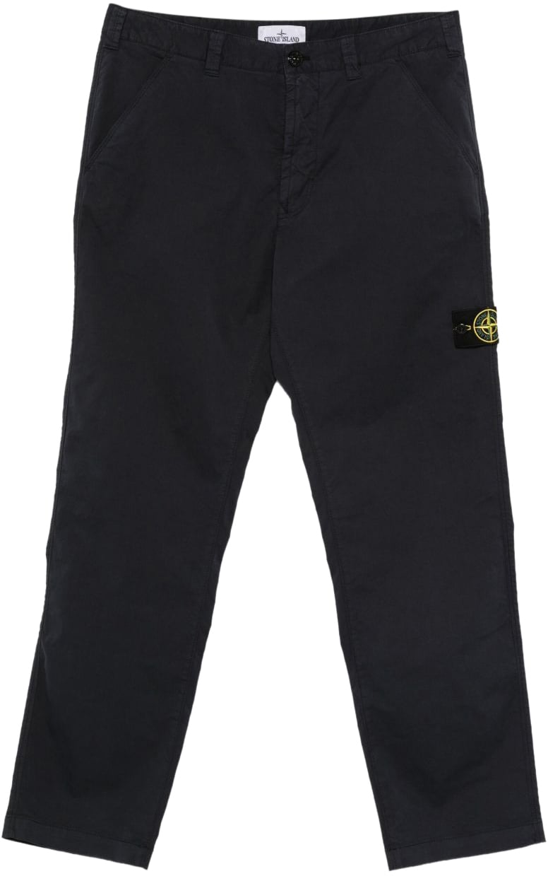 Stone Island Heren Trousers Blauw