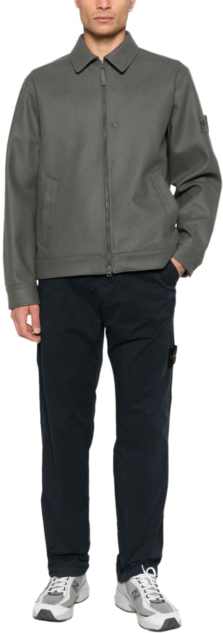 Stone Island Heren Trousers Blauw