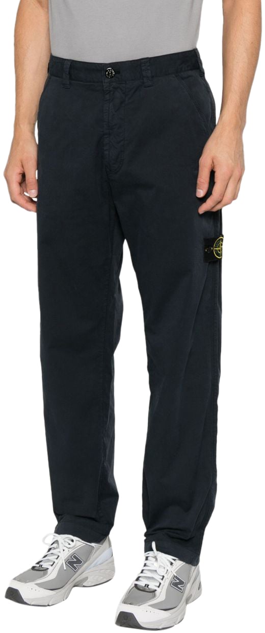 Stone Island Heren Trousers Blauw