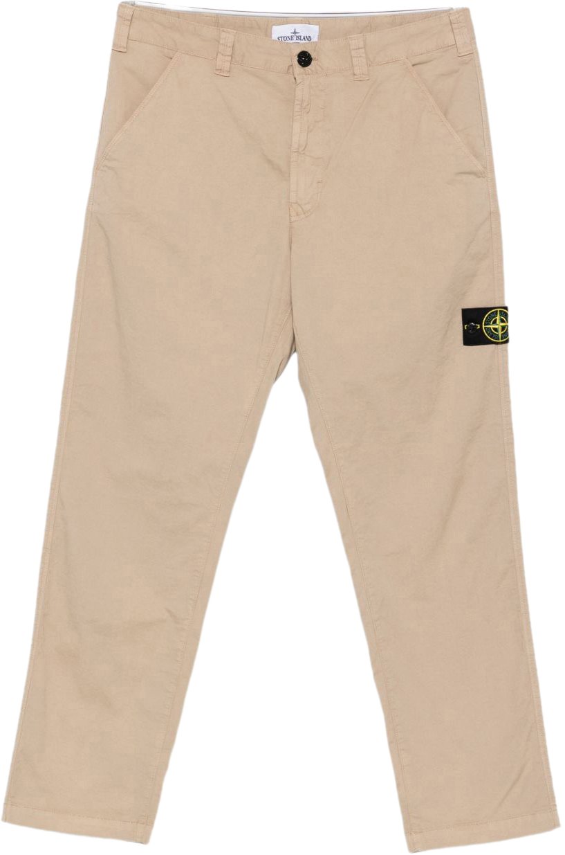 Stone Island Trousers Beige Beige