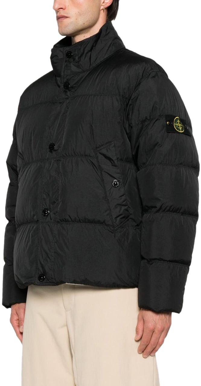 Stone Island Coats Black Zwart