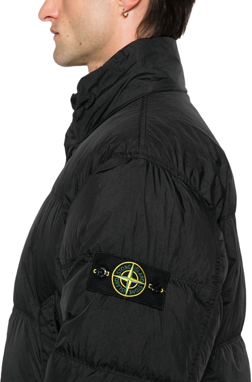 Stone Island Coats Black Zwart
