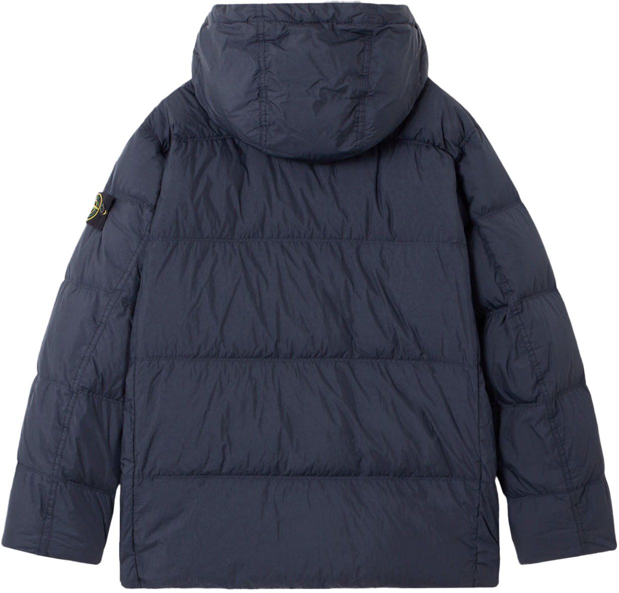 Stone Island GARMENT DYED CRINKLE REPS NY, RECYCLED NYLON NAVYBLUE Blauw