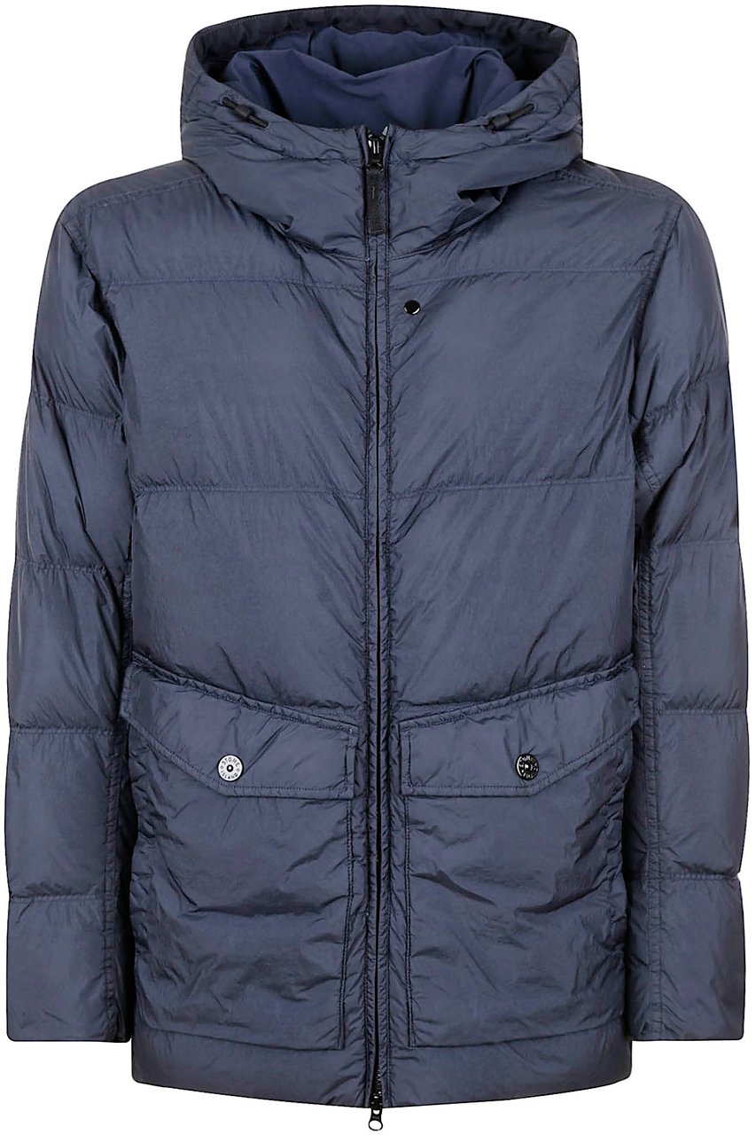 Stone Island Coats Blue Blauw