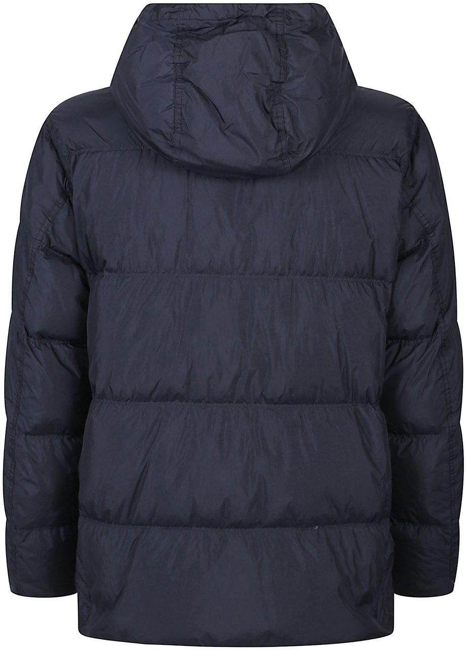 Stone Island Rds Short Parka Blue Blauw