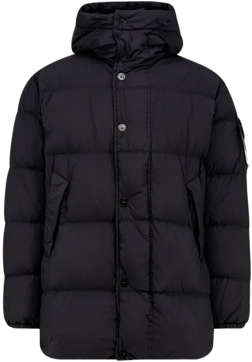 Stone Island Coats Black Zwart