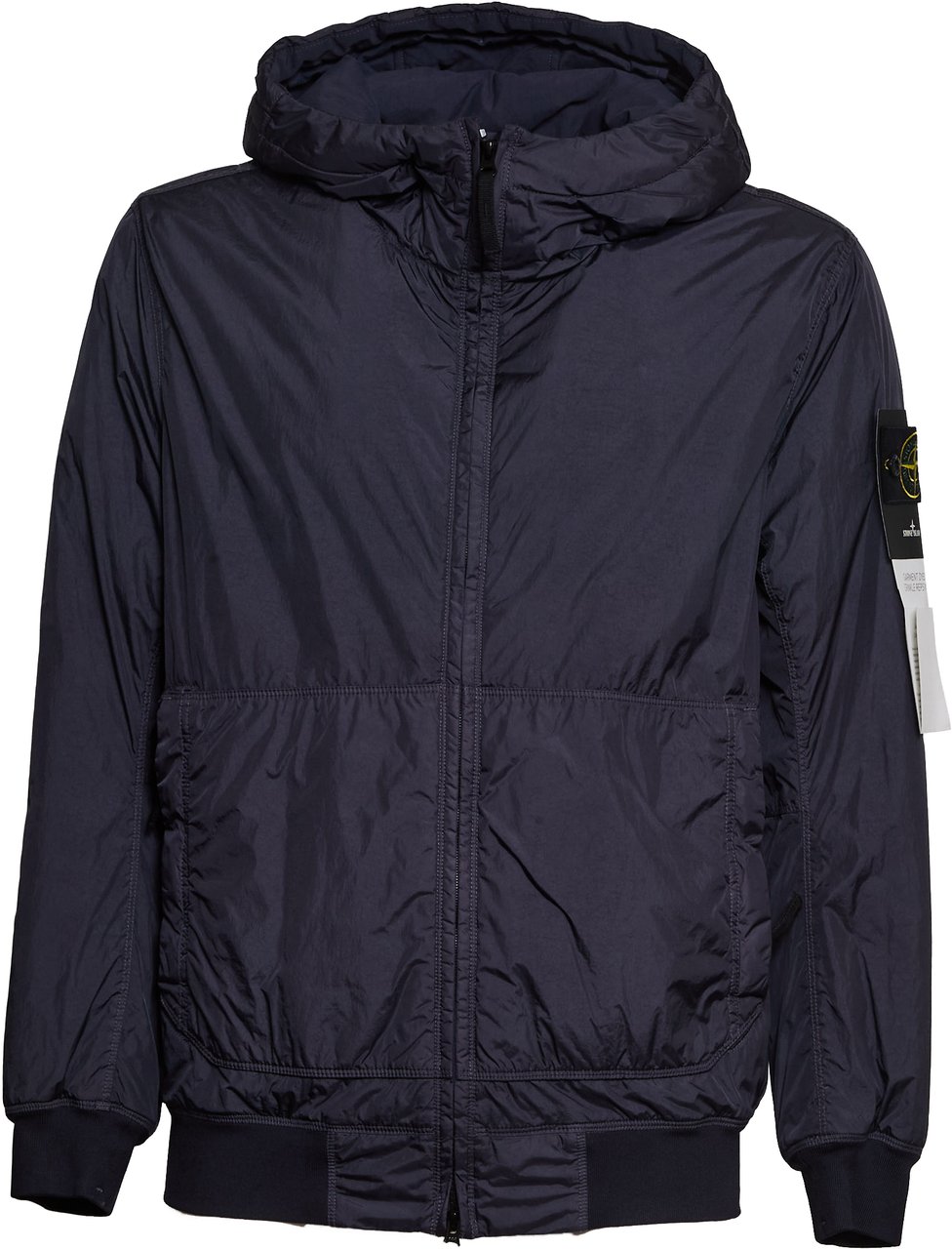 Stone Island Giacca Crinkle Reps Ny, Recycled Nylon Blauw