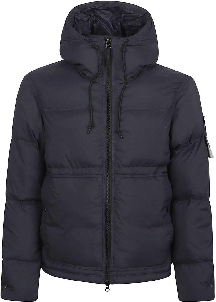 Stone Island Rds Down Jacket Blue Blauw
