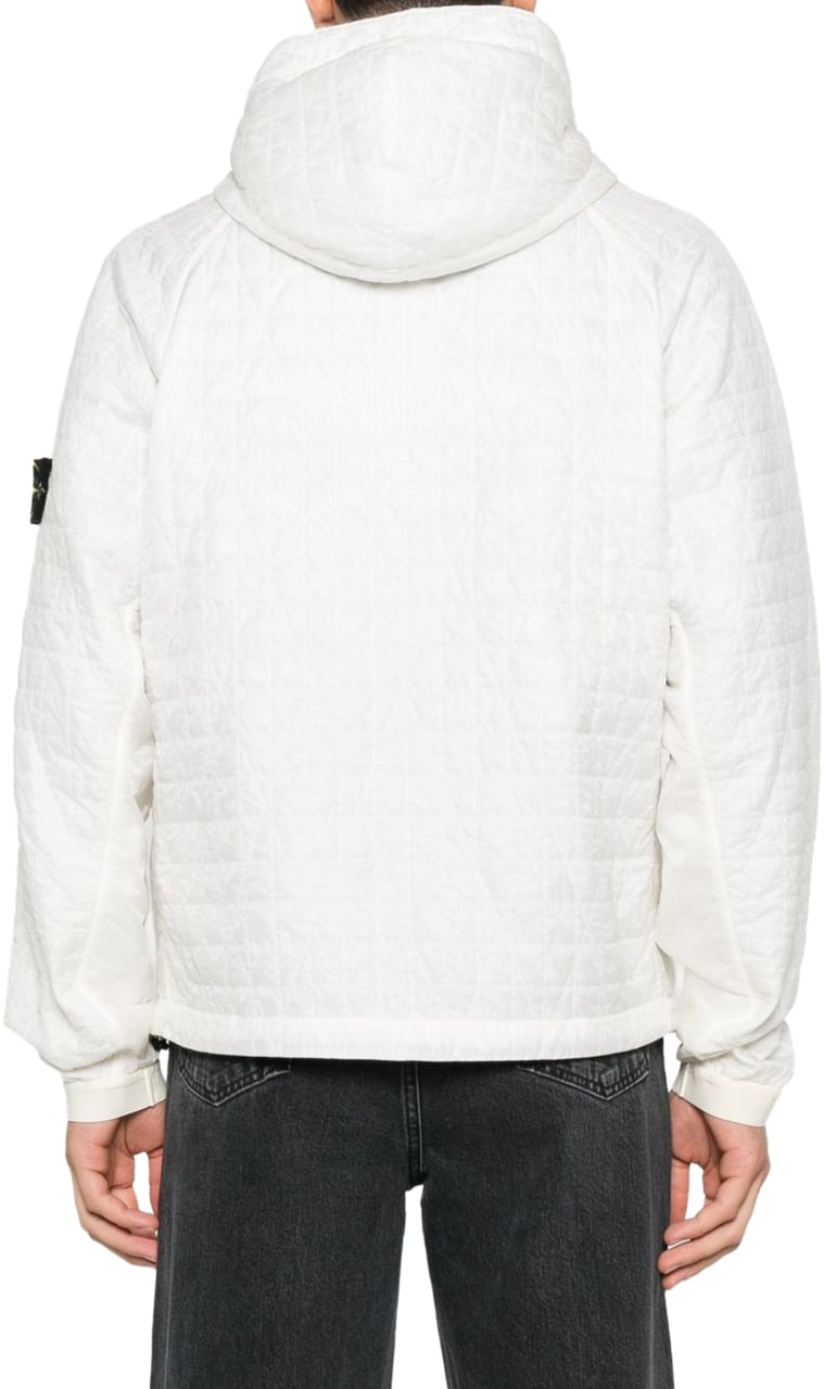 Stone Island Coats Ivory Wit