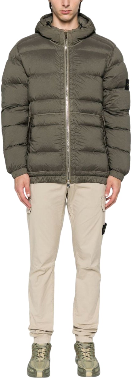 Stone Island Coats Green Groen