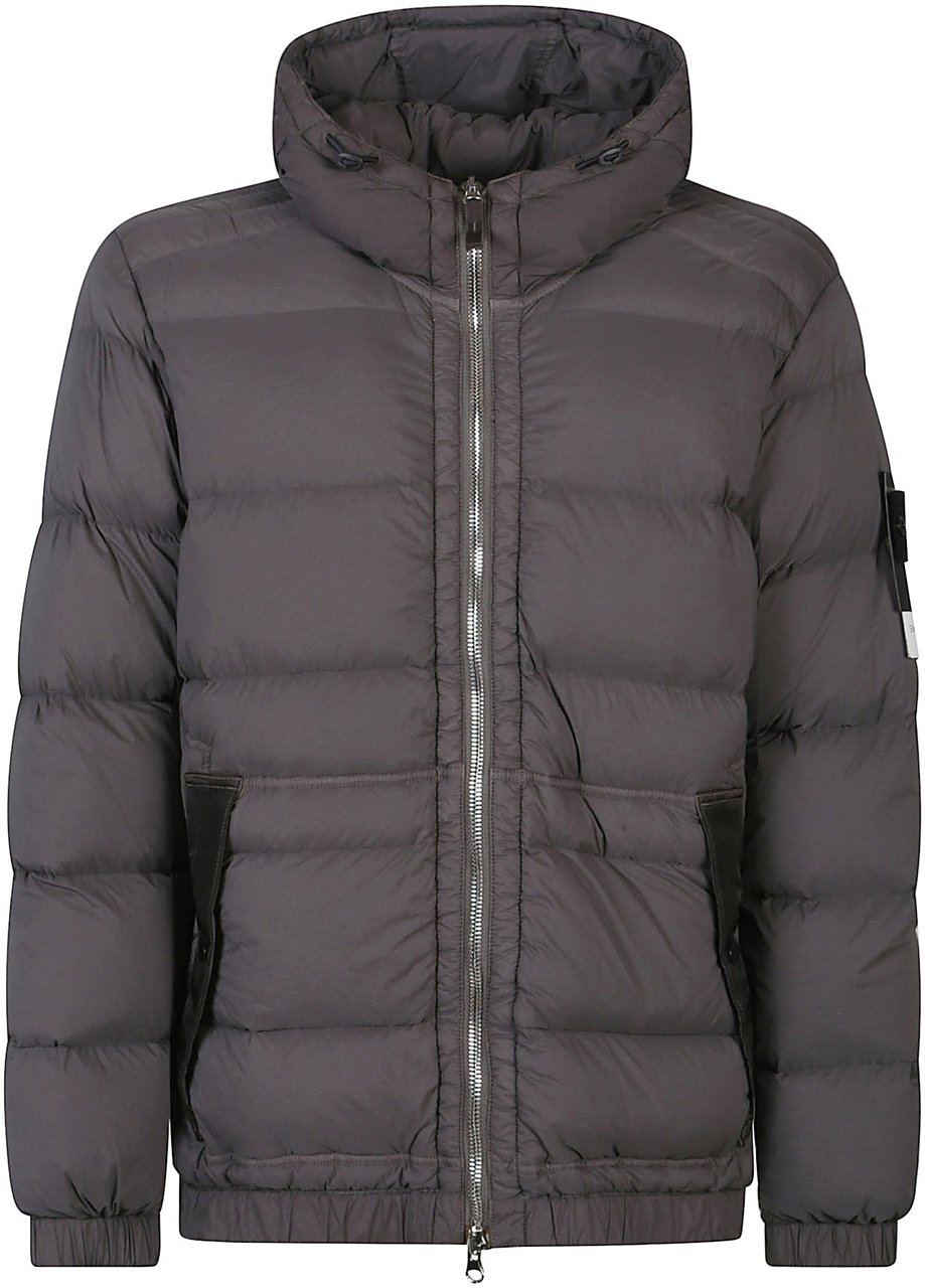 Stone Island Rds Down Jacket Grey Grijs