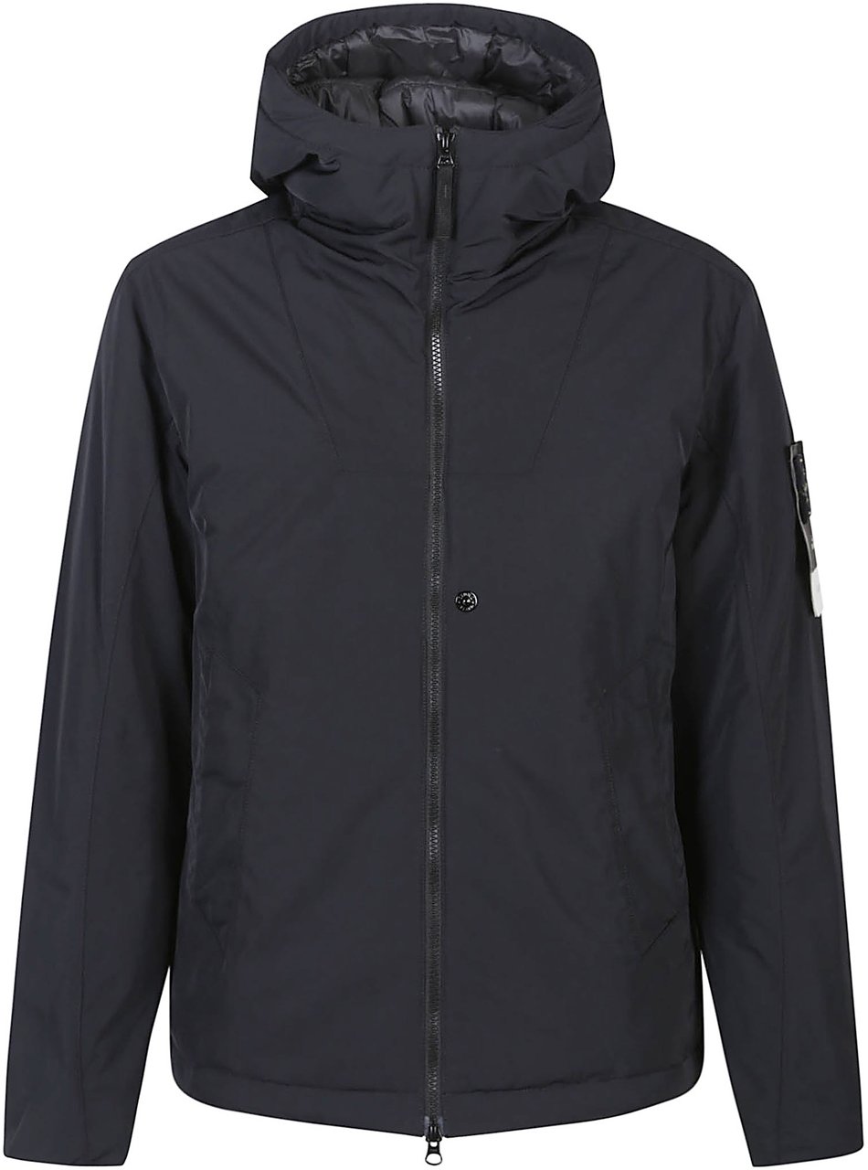 Stone Island Down Jacket Black Zwart