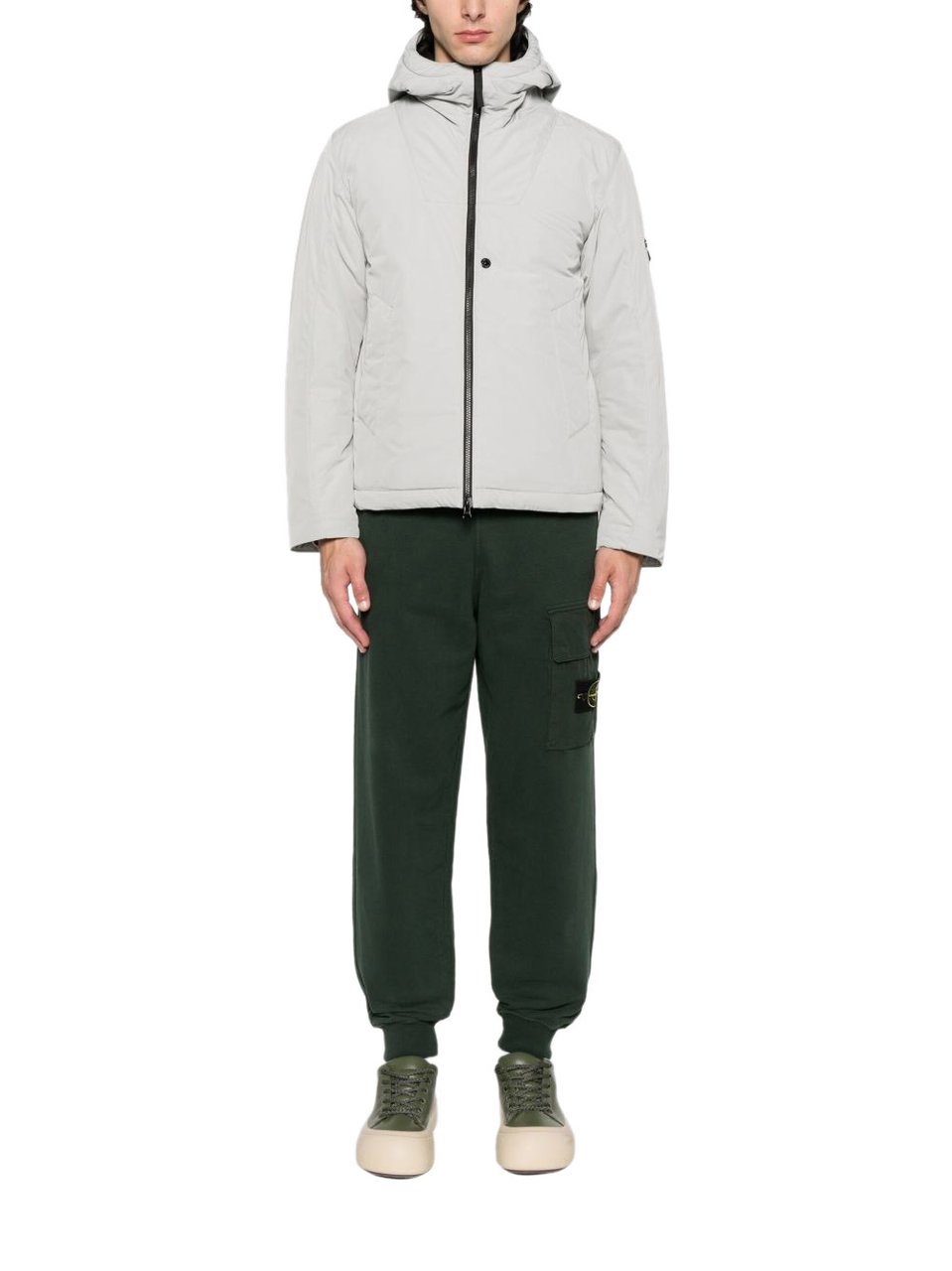 Stone Island Coats Grey Grijs