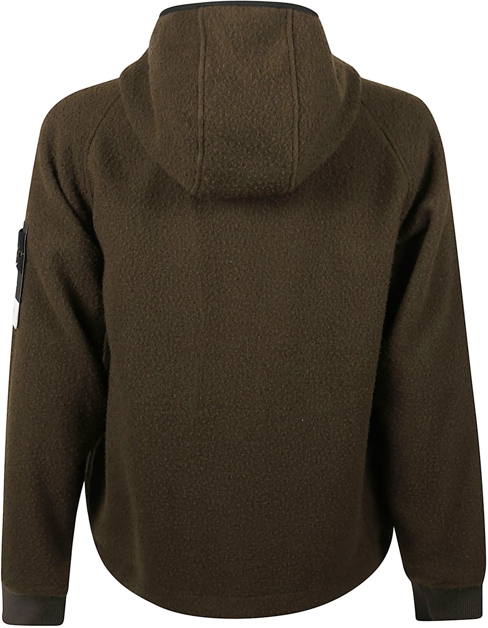 Stone Island Logo Patch Jacket Green Groen