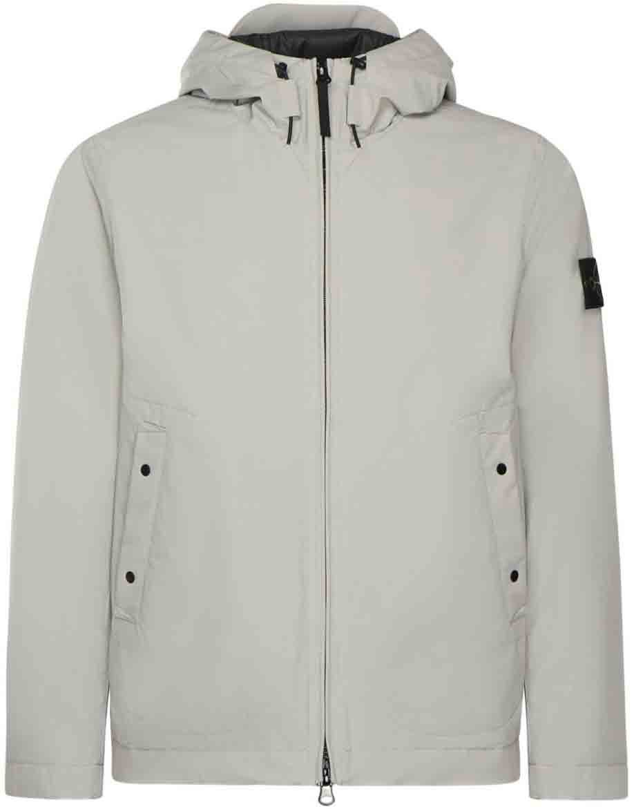Stone Island Coats Grey Grijs