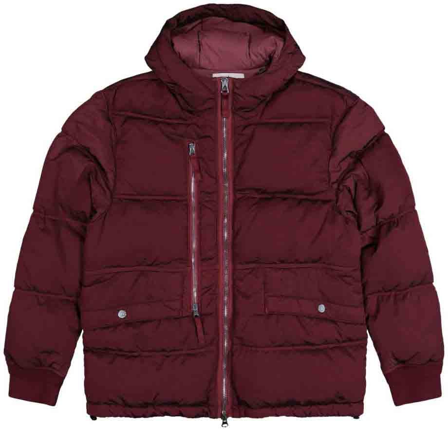 Stone Island Coats Bordeaux Rood