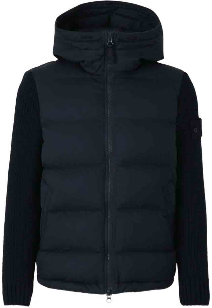 Stone Island Coats Blue Blauw