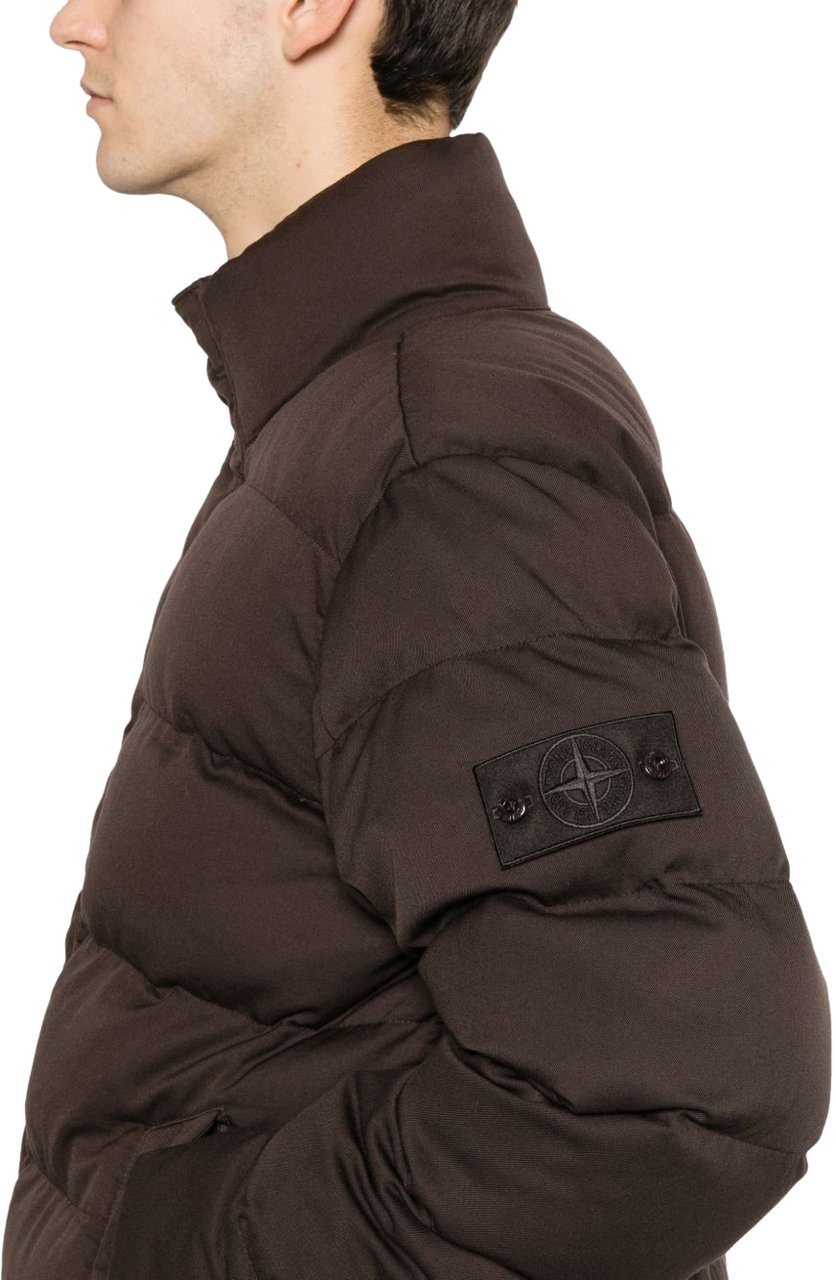 Stone Island Jackets Brown Bruin
