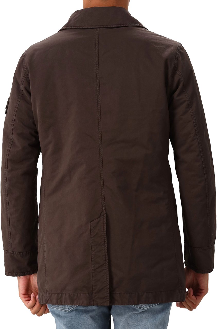 Stone Island Stone Island Jas Bruin Bruin