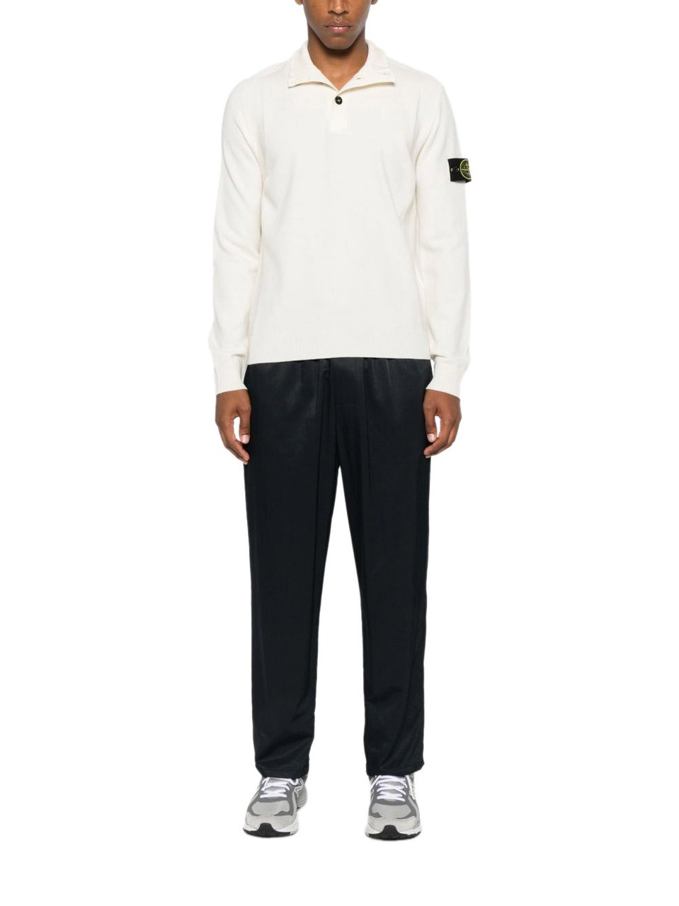Stone Island Sweaters White Wit