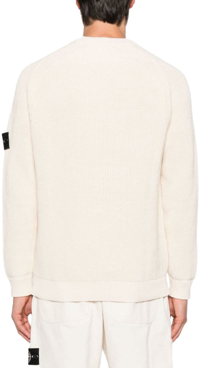 Stone Island Sweaters Ivory Wit