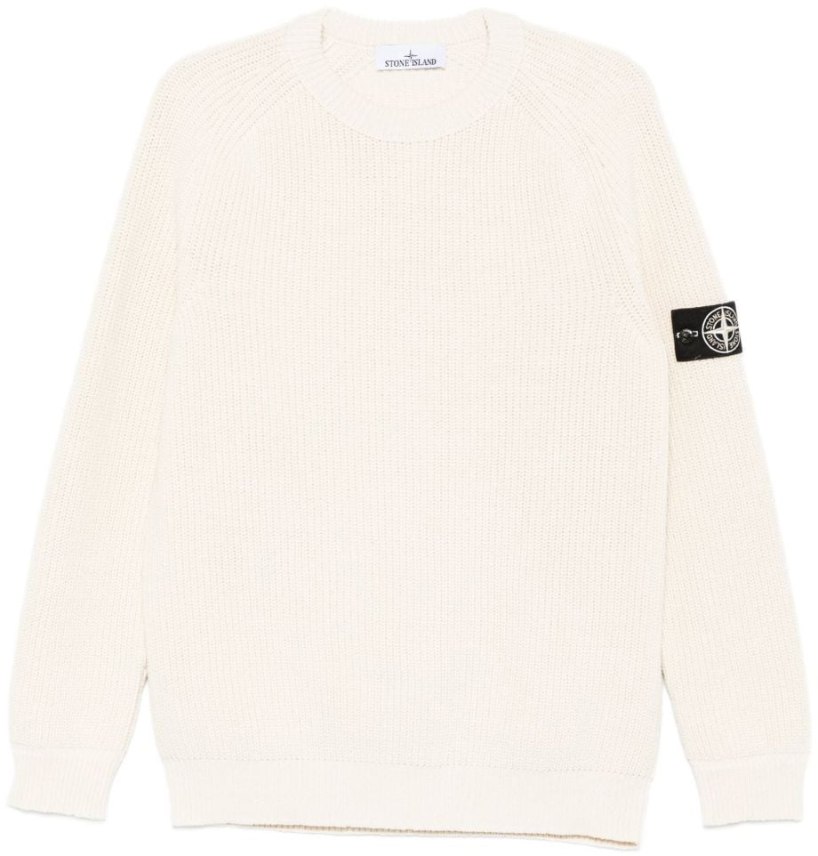 Stone Island Sweaters Ivory Wit