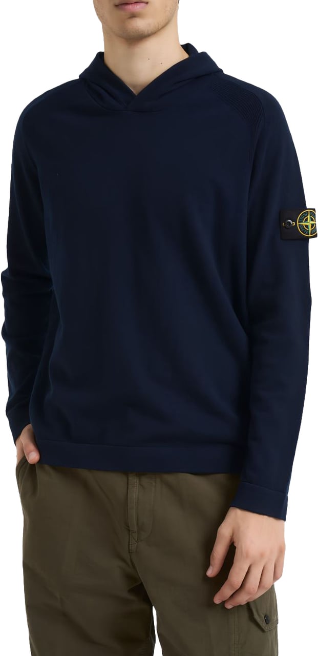 Stone Island Sweaters Blue Blauw