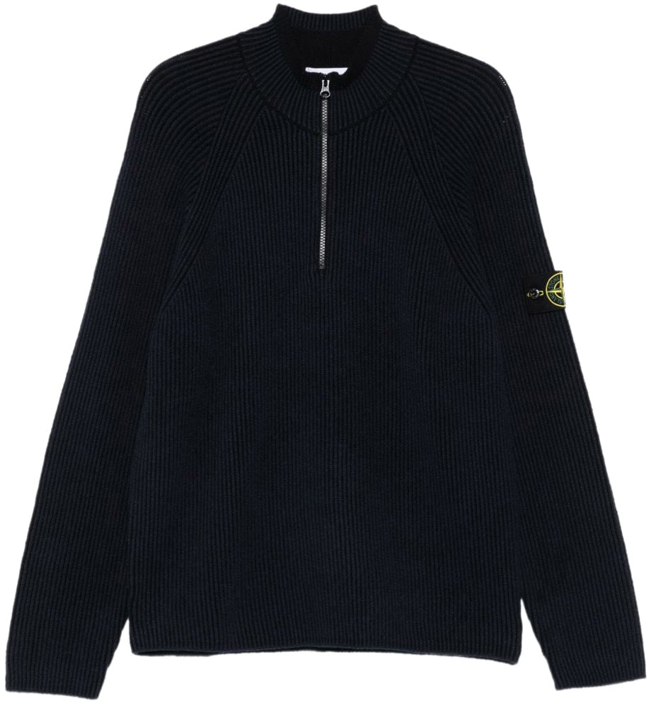Stone Island Sweaters Blue Blauw