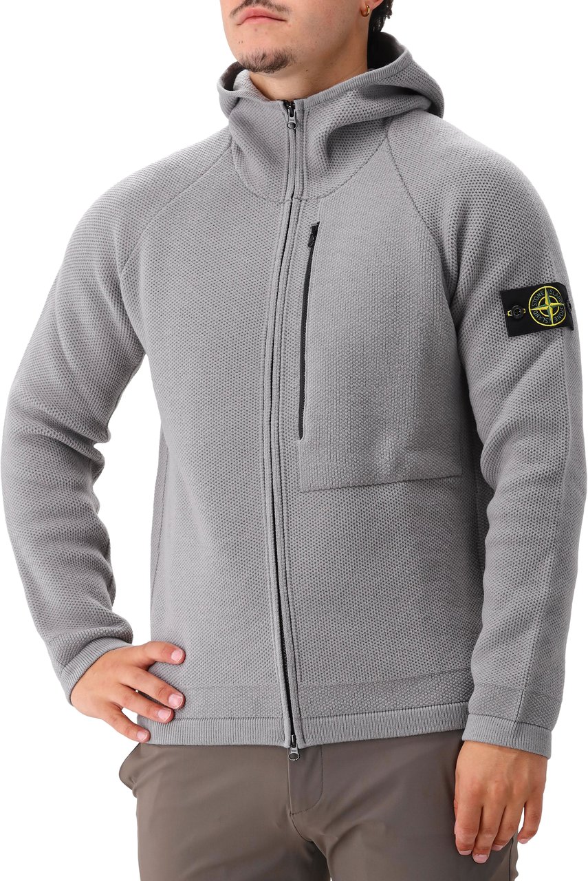 Stone Island Stone Island Gebreide Vest Grijs Grijs