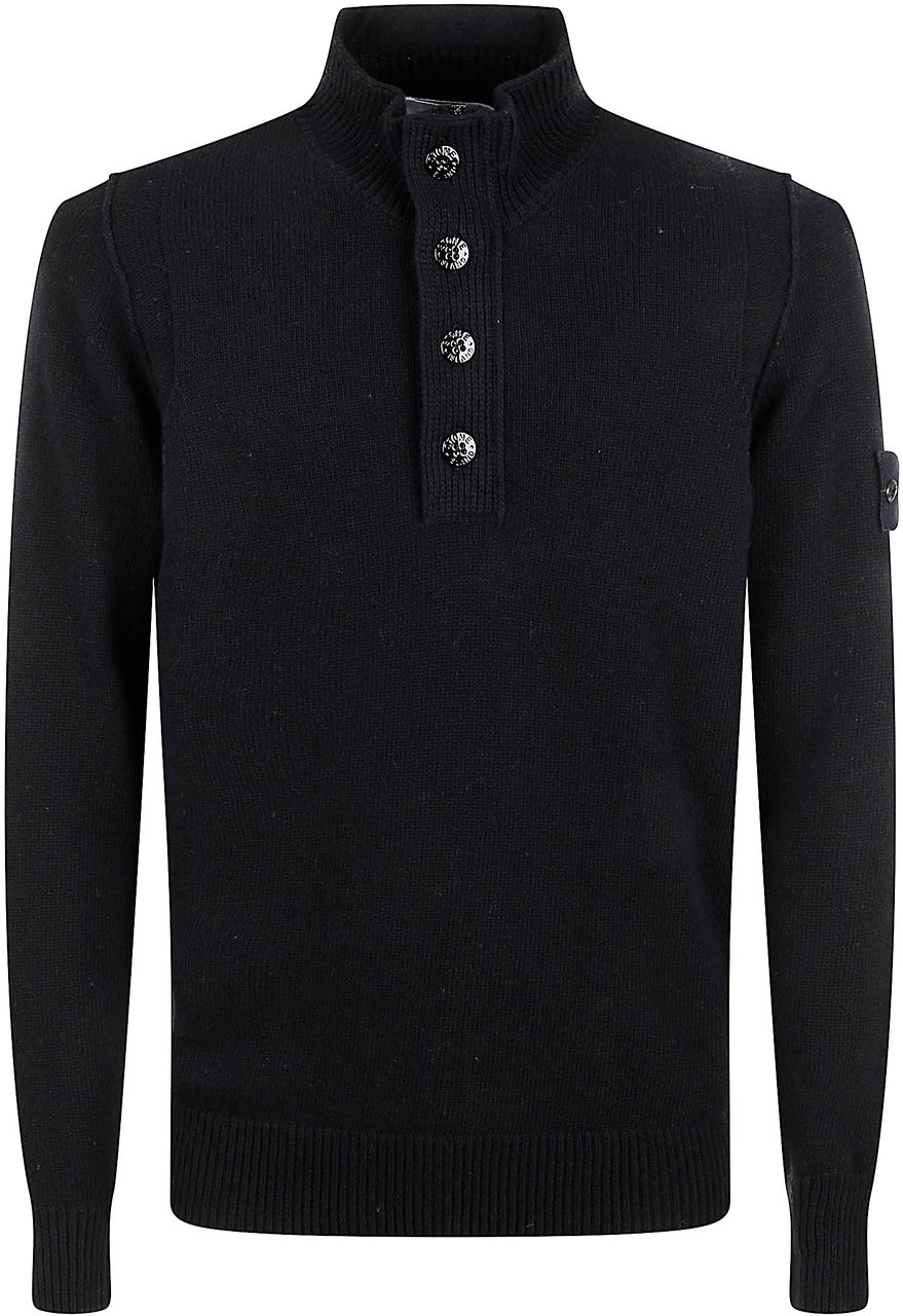 Stone Island Sweaters Black Zwart